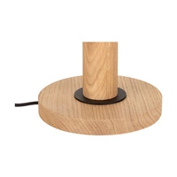 Benita Black Table Lamp 1xE27 Max.40W Oiled Oak/Black/Brown-Black-Gold 7017400811552