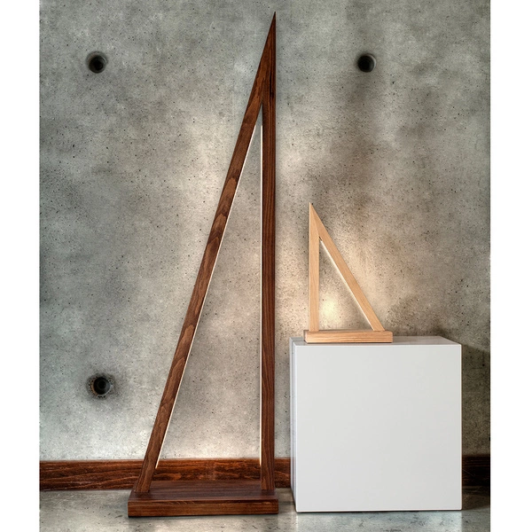 Segel Floor Lamp 2xLED 24V Integrated 3000lm 3000K 32,5W Walnut Beech Wood/Black Fabric Cable with Touch Dimmer 1213976