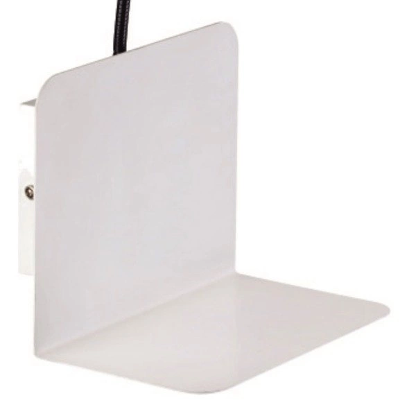 Arles Wall Lamp Incl. 1xLED 270lm 3000K 3W White Metal/Black Metal 5851102