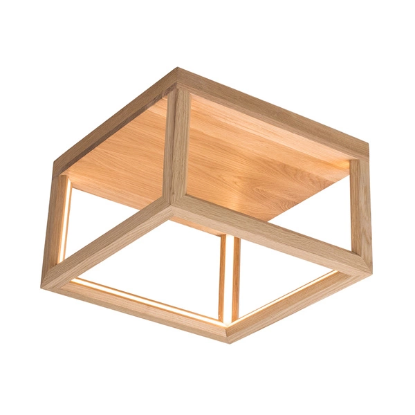 Kago Led Ceiling Lamp 1xLED 24V Integrated, 27W Oiled Oak 9157174