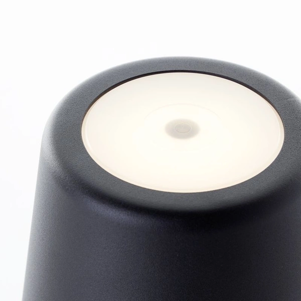 Lampka stołowa bezprzewodowa regulowana wysokość Xaana LED DIM | Czarny