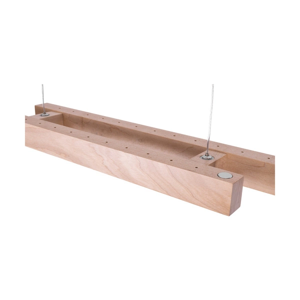 SMAL podwójna lampa wisząca LED zintegrowany 2260lm 3000K 22,5W drewno brzozowe ze ściemniaczem dotykowym 1519660