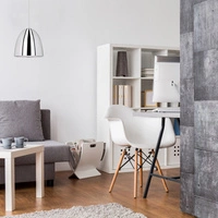 Mads Pendant Lamp 1xE27 Max.60W Chrome Metal/Transparent PVC Cable 1620128