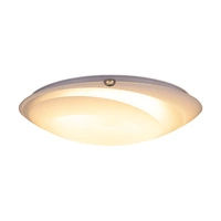 Okrągła lampa sufitowa w zestawie 1xLED 2600lm 2700K 30W Chrom Metal/Biało-Przezroczyste Szkło 4315112