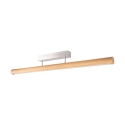 Conor Ceiling Lamp 1xLED 24V Int., 34.5W, Matt Nickel / Oiled Oak with Klick&Dim 1200mm 4017400400000