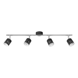 Lampa sufitowa Ulrika w zestawie 4xG9 Maks. 28 W Chromowany Metal/Czarny Metal 2744404