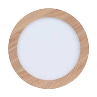 Vivica Round Lampa Sufitowa 1xLED Zintegrowany 36W Dąb Olejowany/Biały/Pilot 2088215