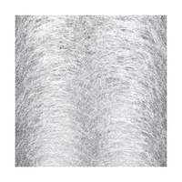 Cylindryczny abażur E27 H20 Srebrny Tkanina Syntetyczna A1269