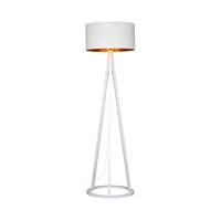 Victoria Lampa Podłogowa 1xE27 Max,60W Biały/Biały-Miedziany/Biały 6432802