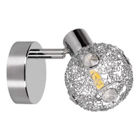 Lena Kinkiet 1xG9 Max.28W Chrom Metal/Szkło Przezroczyste 2095128