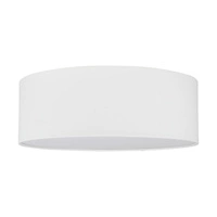 Josefina Ceiling Lamp 3xE27 Max.25W White Metal/White Fabric Shade 4763812