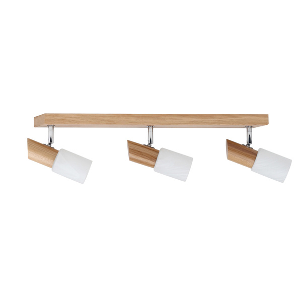 Birgit Ceiling Lamp 3xE14 Max.40W Oiled Oak/White