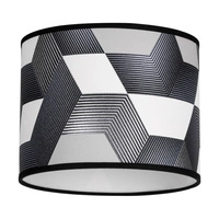 Lampshade Cylinder E27 H20 Multicolor Wallpaper A0013