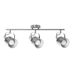 INGA ceiling strip lamp 3 pt chrome 2741328