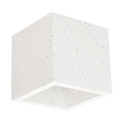 Block Wall Lamp 1xG9 Max.28W White Concrete 2255137