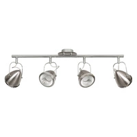 Oliver Ceiling Lamp Incl. 4xGU10 LED 5,5W Chrome Metal/Satin Metal 5109427