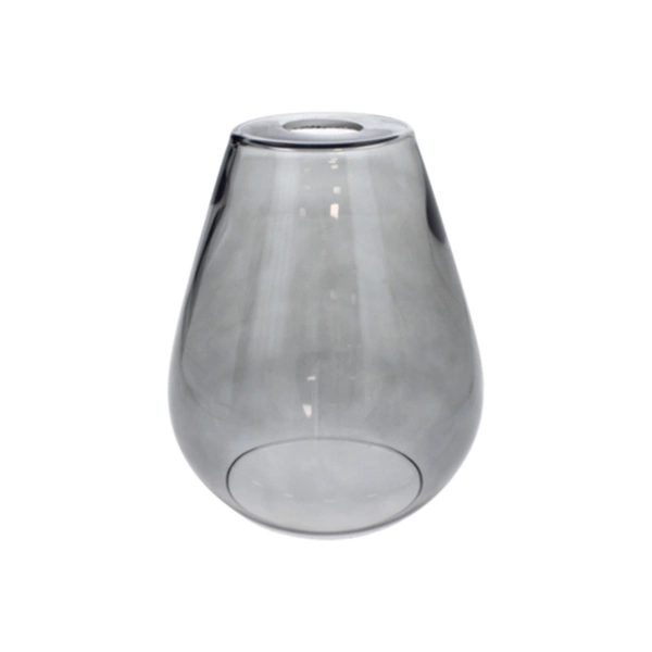 Kigali Pendant Lamp 3xE27 Max.60W Oiled Oak/Black Metal/Black PVC Cable/Smoked Glass 5500064