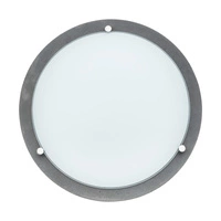 Lampa Sufitowa Rocky 1xLED 24V Zintegrowana 1650lm 2700K 18W Szary Beton/Białe Szkło 4754036