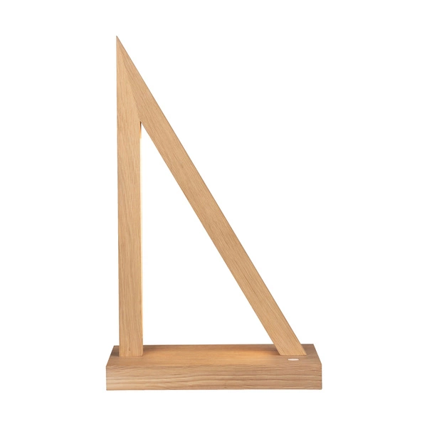 Segel Table Lamp 2xLED 24V Integrated 770lm 3000K 8,5W Oiled Oak/Anthracite Fabric Cable with Touch Dimmer 7213174