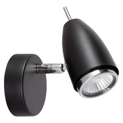 Linda Wall Lamp 1xGU10 Max.50W Chrome Metal/Black Metal 2098104