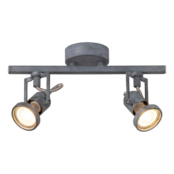 Concreto Ceiling Lamp 2xGU10 Max.50W Gray Concrete 2727232