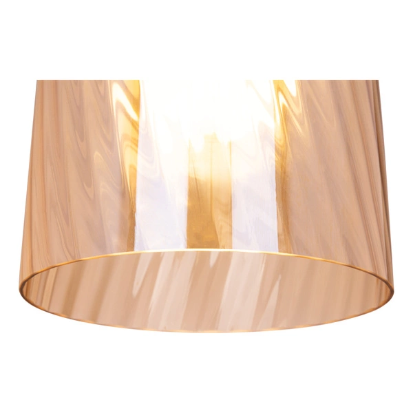 Daga Pendant Lamp 1xE27 Max.60W Chrome Metal/Transparent Glass 1677128