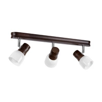 Svantje Ceiling Lamp 3xE14 Max.40W Walnut Beech Wood/White Metal 2239376