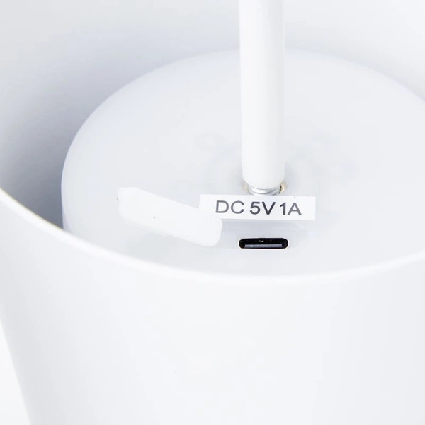 Lampa stołowa IP44 regulowana wysokość Xaana LED DIM | biały