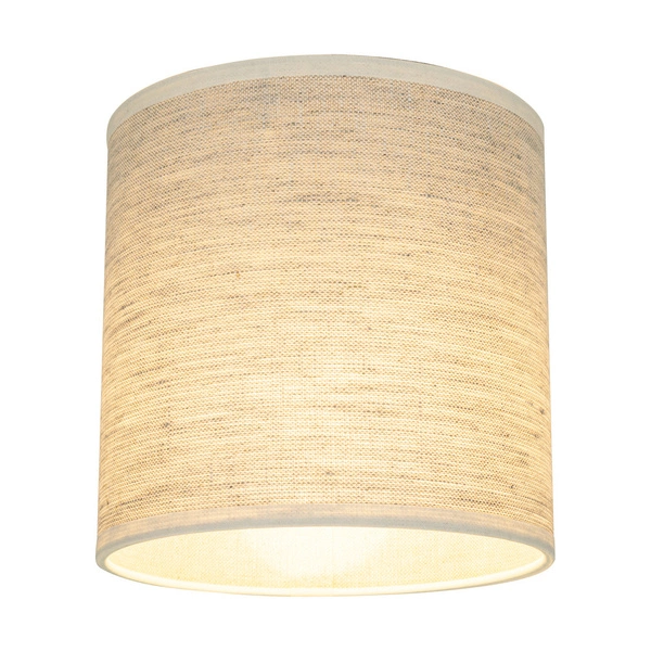 Lampshade Cylinder E27 H20 Beige Linen A1241
