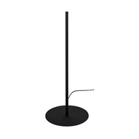 Tina Floor Lamp 1xE27 Max.60W Black Metal/Black PVC Cable/White Fabric Shade 6010404410476