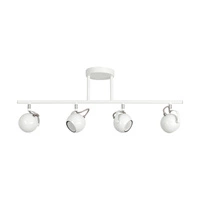 Lea Ceiling Lamp 4xGU10 Max.50W Chrome Metal/White Metal 5019402