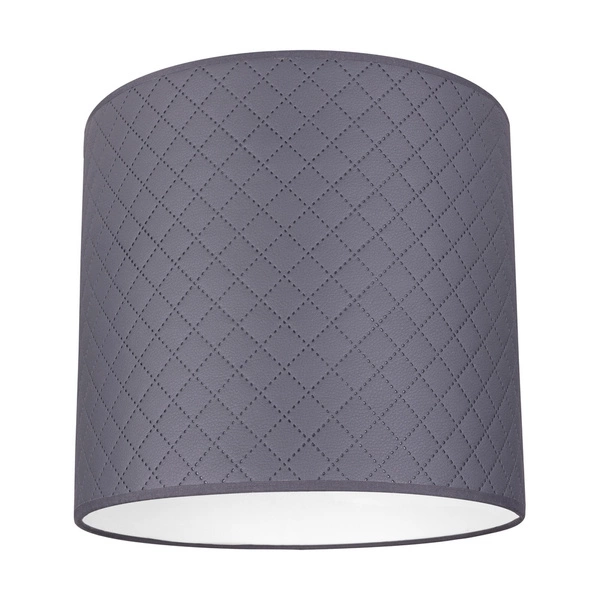 Lampshade Cylinder E27 H0 Anthracite Fabric A0931