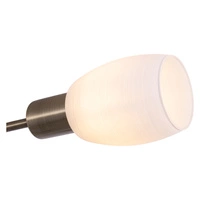 Tosca Ceiling Lamp 4xE14 Max.40W Patina Metal/White Glass 9033411