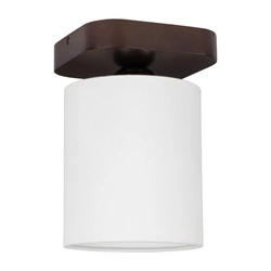 Jenta Lampa Sufitowa 1xE27 Max.25W Orzech/Biały 8512176