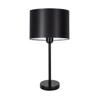Dove Table Lamp 1xE27 Max.40W Black Metal/Black PVC Cable/Black Fabric Cable 724400104
