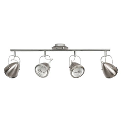 Oliver Ceiling Lamp Incl. 4xGU10 LED 5,5W Chrome Metal/Satin Metal 5109427