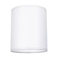 Lampshade Cylinder E27 H0 Light Gray Fabric A1354