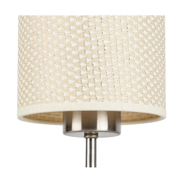 Benita Table Lamp 1xE27 Max. 25W Oiled Oak/Matte Nickel/Cream-Silver 7017400911527