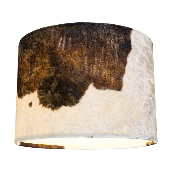 Lampshade Cylinder E27 H30 Multicolor Bovino Fabric A0351