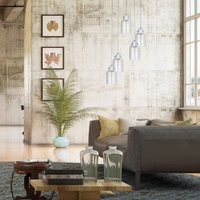 Alessandro Pendant Lamp 5xE27 Max.60W White Metal/Transparent PVC Cable/Transparent Glass 1760502