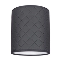 Lampshade Cylinder E27 H20 Anthracite Fabric A0981