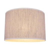 Lampshade Cylinder E27 H30 Beige Bright Linen A1291