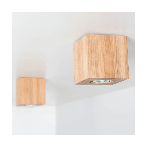 Wooddream Square Lampa Sufitowa Incl.1xLED GU10 5W Dąb Olejowany 2576174
