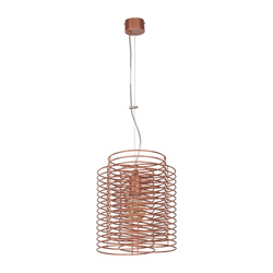 Ringo Pendant Lamp 1xE27 Max.60W Steel Metal/Copper Metal