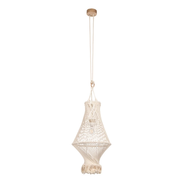 Reve Pendant Lamp 1xE27 Max.15W LED Oiled Oak/Cream 18117174