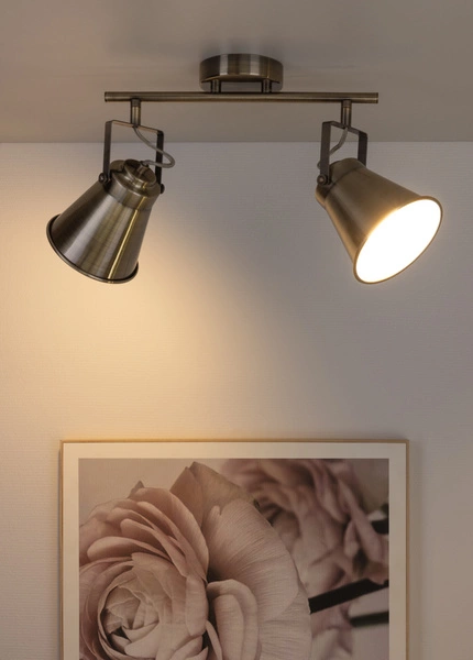 Tekla Ceiling Lamp 2xE27 Max.60W Patina Metal 2742211