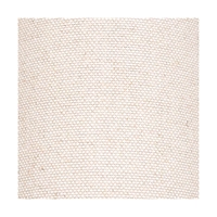Lampshade Cylinder E27 H20 Beige Bright Linen with black ribbon A0372