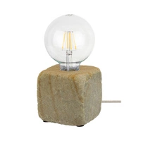 Sandy Table Lamp 1xE27 Max.25W Sandstone/Transparent 7090039