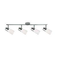 Kira Ceiling Lamp 4xE14 Max.40W Chrome Metal/White Glass 2220427