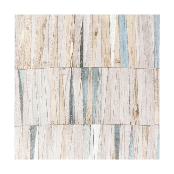 Josefina Ceiling Lamp Incl. 1xLED Integrated 1650lm 2700K 18W Stained Pine Brown/Multicolor Wallpaper Shade 4015111010492